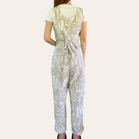 90s/2000s boho patterned vintage jumpsuit - Picture 5 of 7
